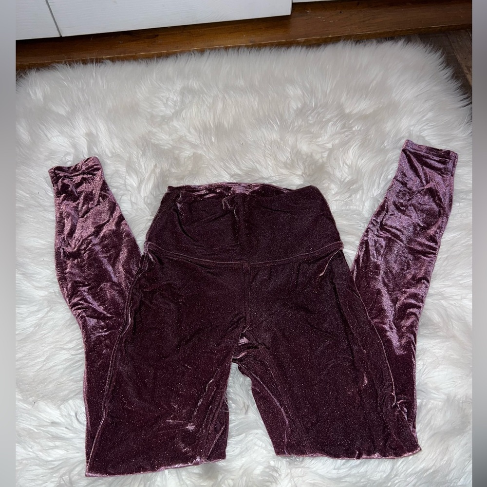 Lululemon Athletica Velvet Leggings - Picture 2 of 3